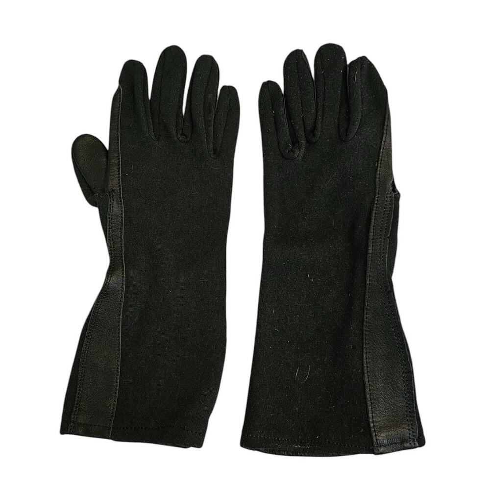 Nomex Summer Flight Gloves Size 9 Flyer's Fire Resistant Mil-Spec Black